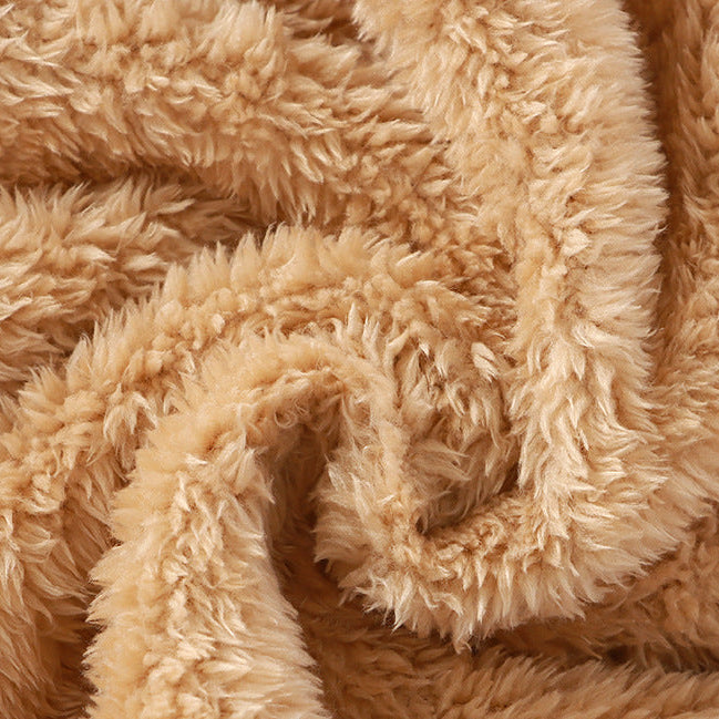 Fleecegefütterte Kapuzen-Loungewear für Kinder Herbst Winter