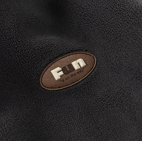 Dicke, warme Fleecejacke mit Kapuze für Jungen