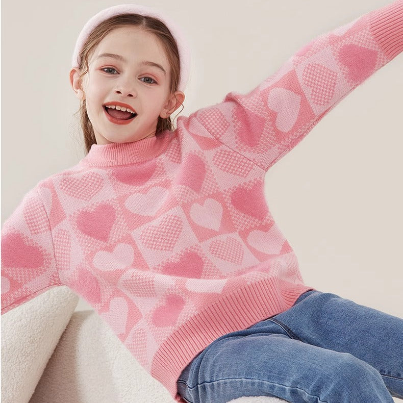 Girls Fashion Soft Sweater