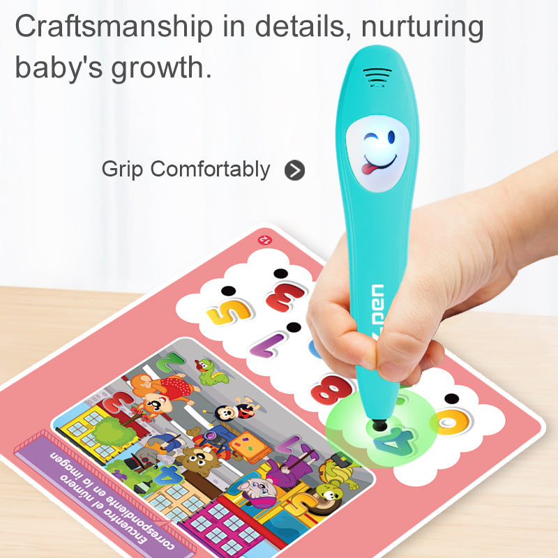 Bolígrafo de aprendizaje lógico inteligente para educación temprana para niños