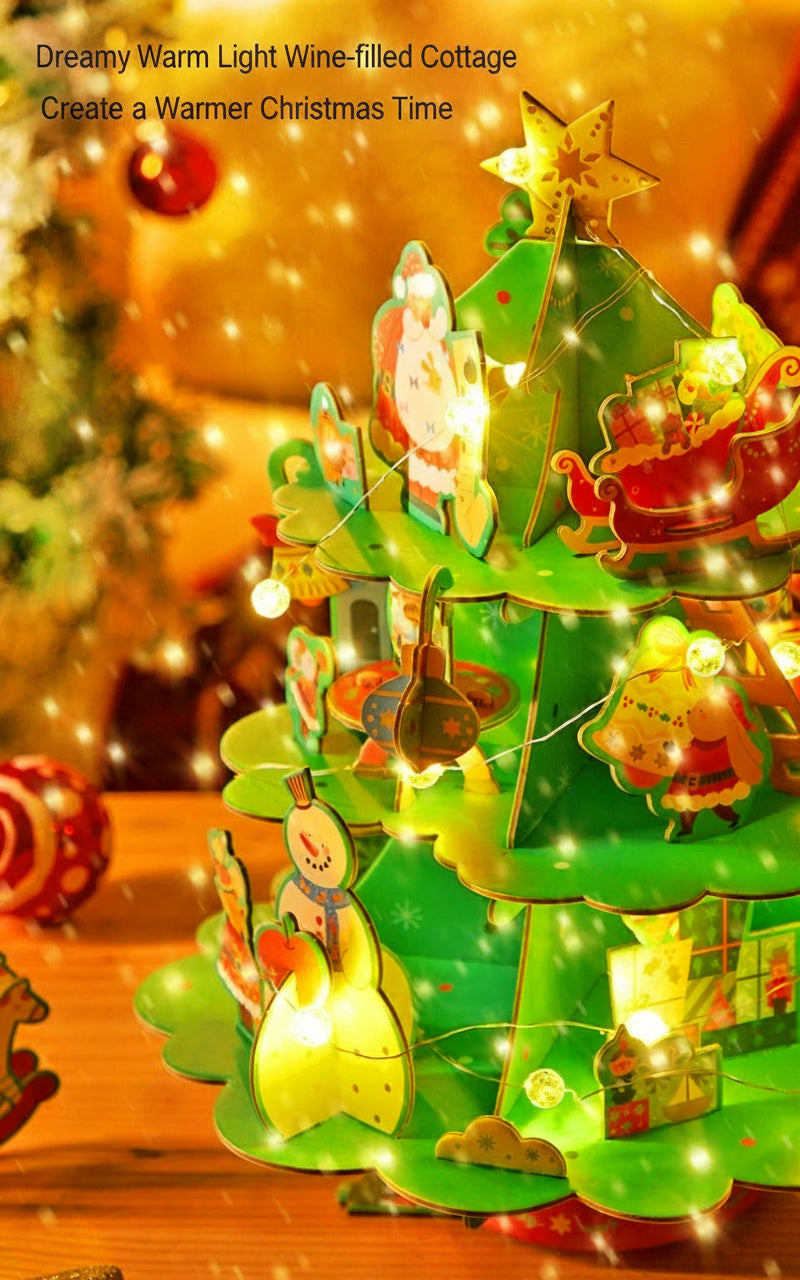 3D-Puzzle als Weihnachtsgeschenk für Kinder