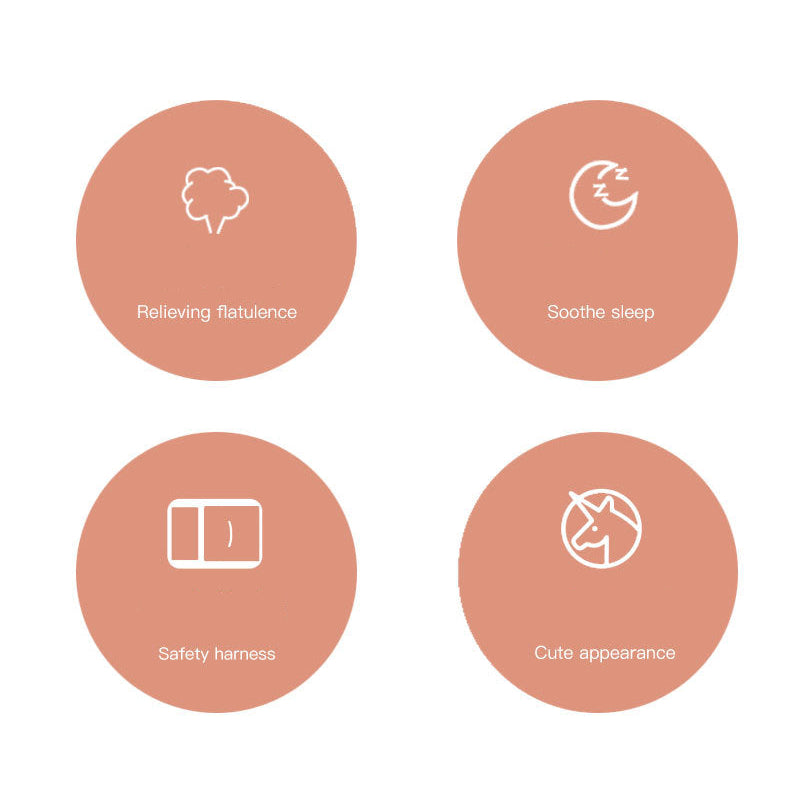 Baby Tummy Time Gas Relief Plush Toy