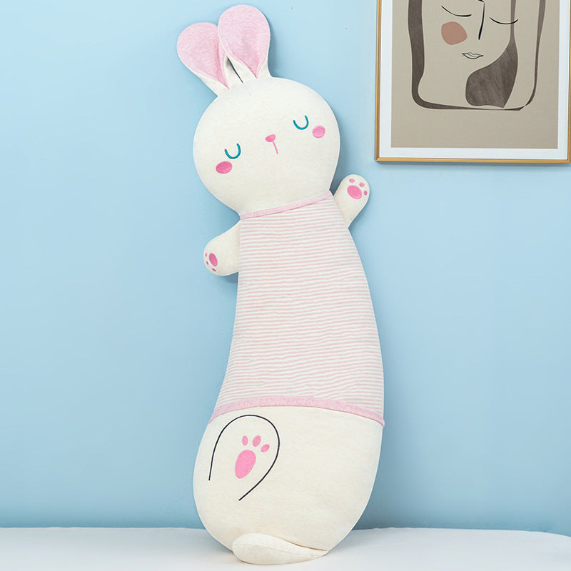 Kids Pure Cotton Rabbit Sleep Pillow Plush Doll
