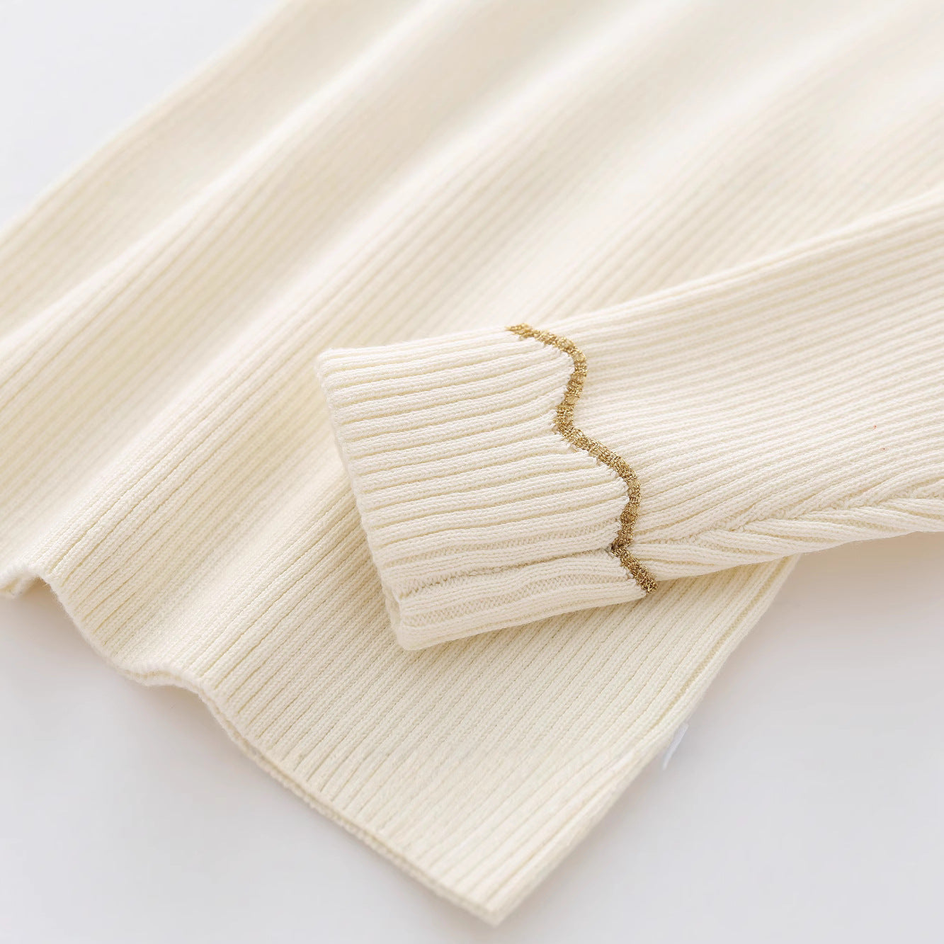 Baby Girls Elegant Versatile Knit Sweater