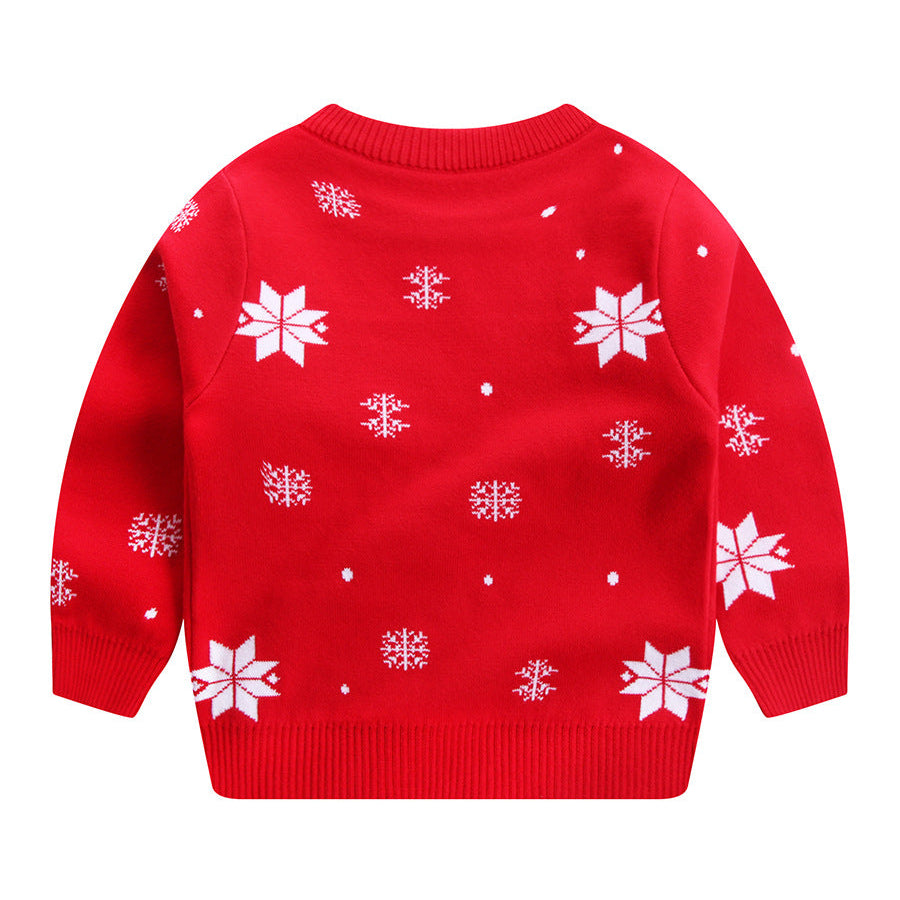 Children's Fashion Cute Long Sleeve Knit Sweater