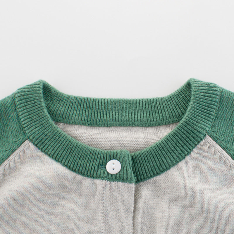 Boys Autumn Jacket Knit Cardigan