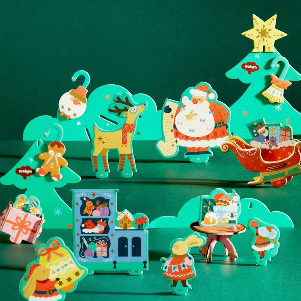 3D-Puzzle als Weihnachtsgeschenk für Kinder