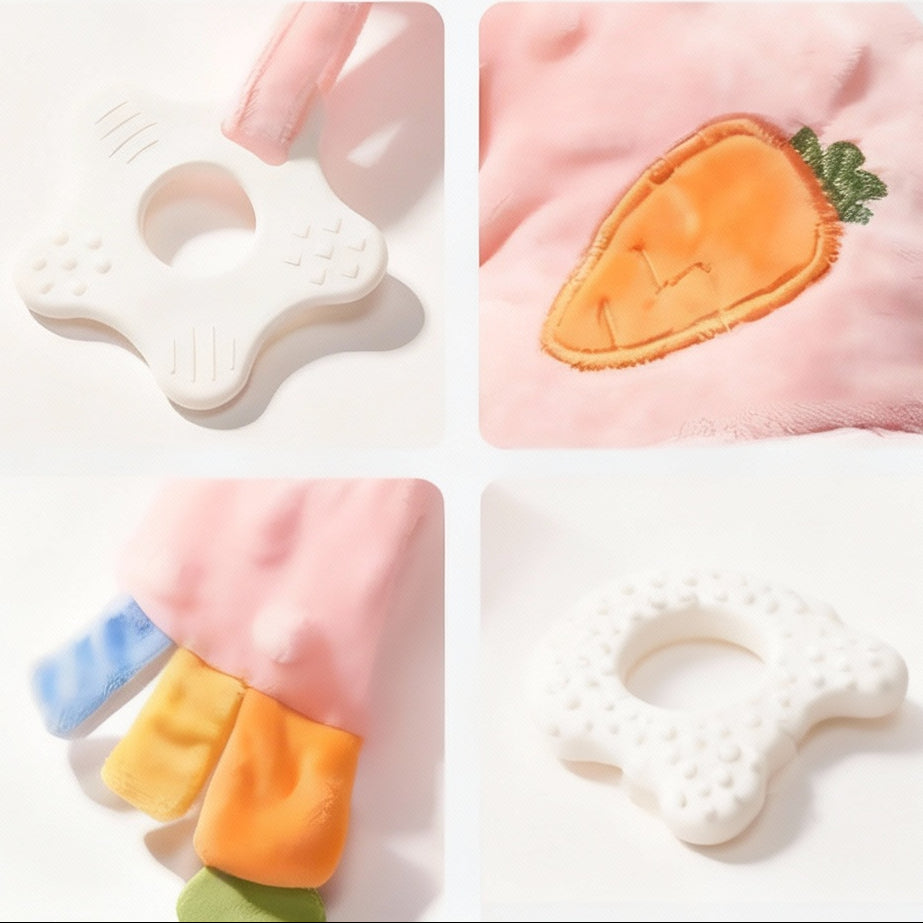 Baby Security Blanket Cute Bunny