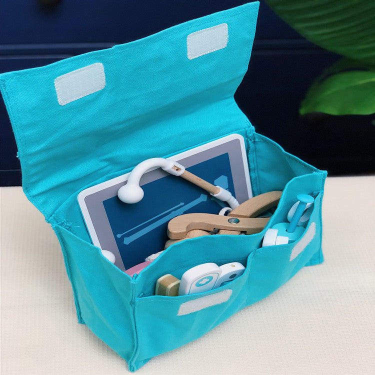 Kids Wooden Pretend Doctor Play Toy