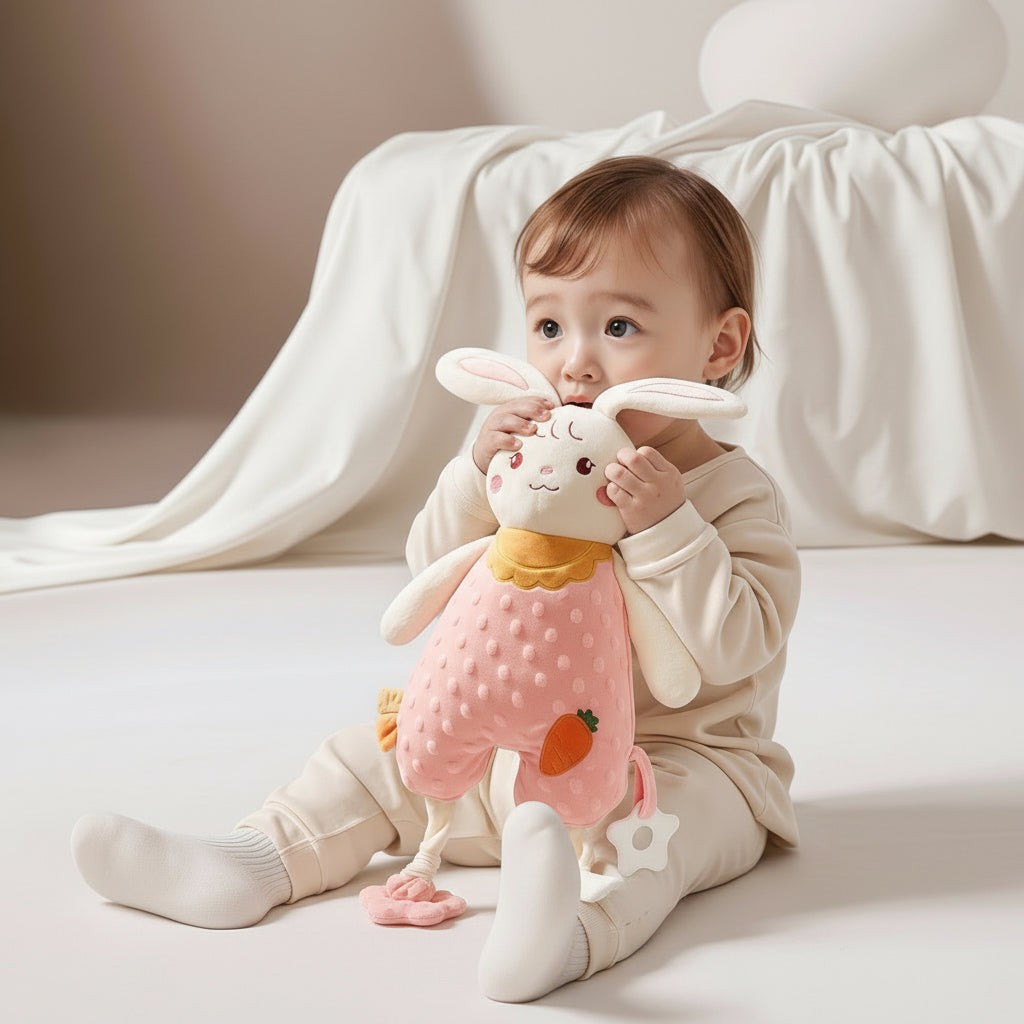 Baby Security Blanket Cute Bunny