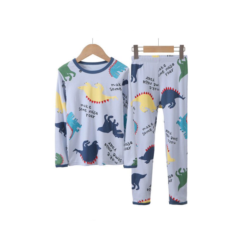 Jungen-Schlafanzug-Set mit Dinosaurier-Motiv