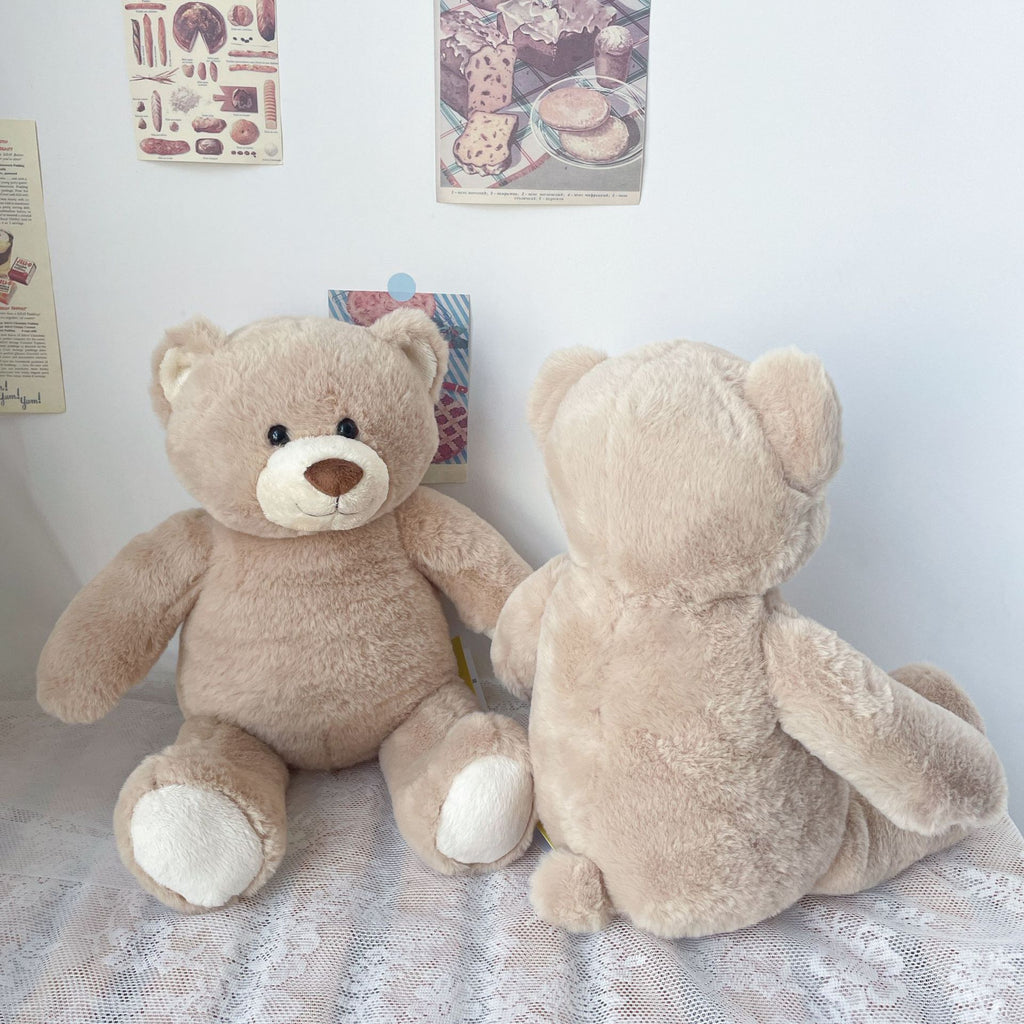 Children’s Light Brown Rice Bear Comfort Plush Toy