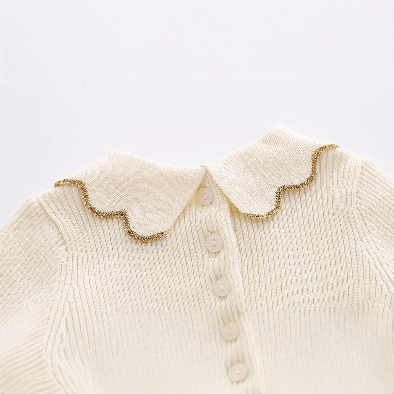 Baby Girls Elegant Versatile Knit Sweater