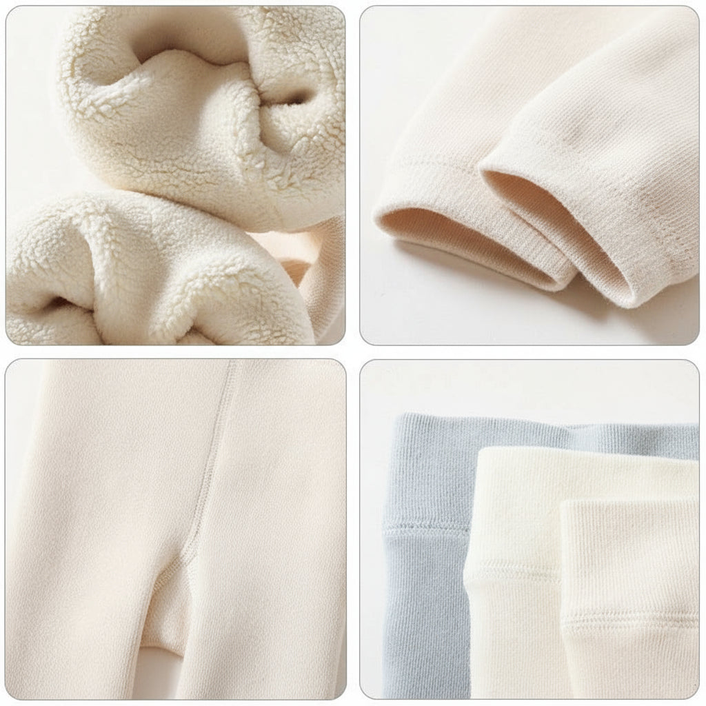Baby Girls Fleece Lined Thick Tights