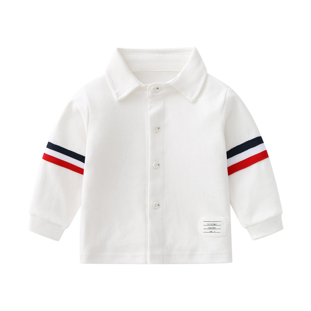 Baby Boy Spring Handsome Casual Long Sleeve Outfit Set