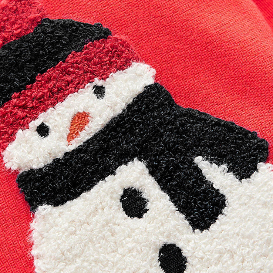 Christmas Kids Cartoon Embroidered Sweater