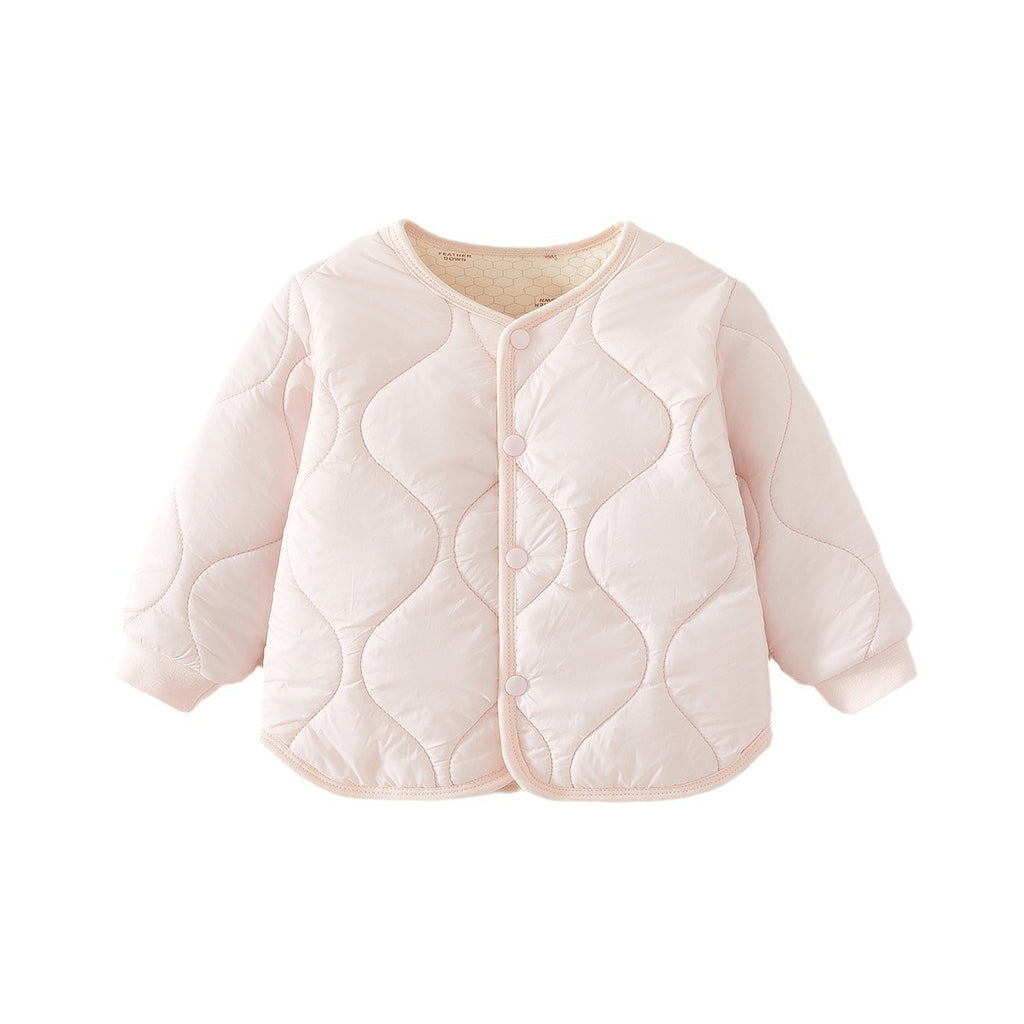 Kids Winter Windproof Jacket Thick Warm Outerwear Coat for Boys and Girls