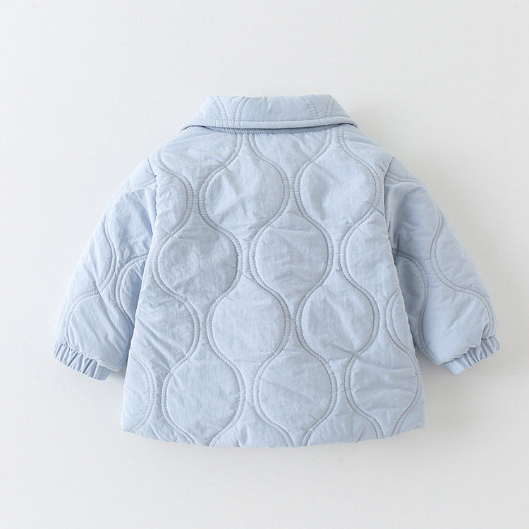 Baumwollwattierte Freizeitjacke für Jungen