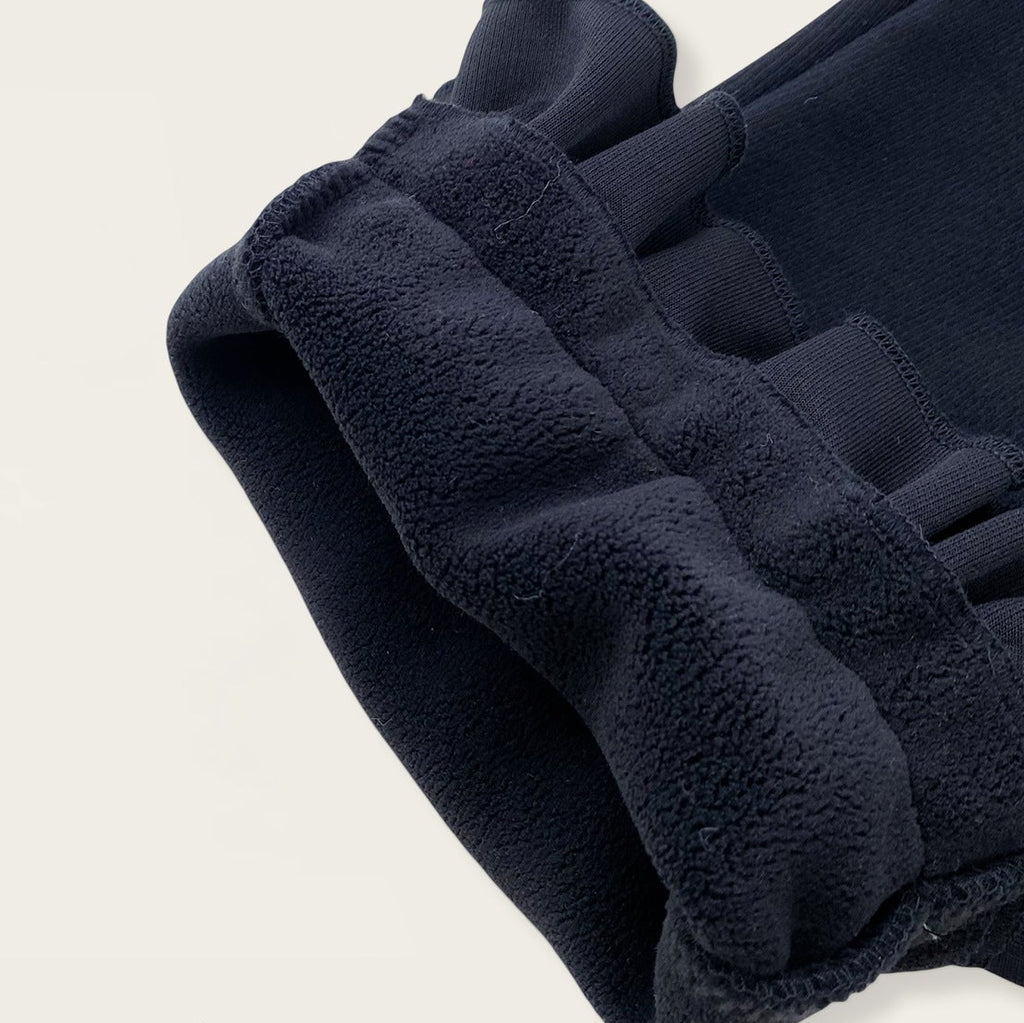 Mädchen Stylische, fleecegefütterte Schlaghose mit dicken Rüschen