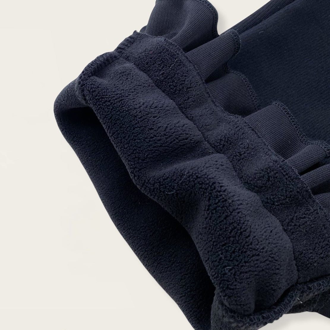 Mädchen Stylische, fleecegefütterte Schlaghose mit dicken Rüschen