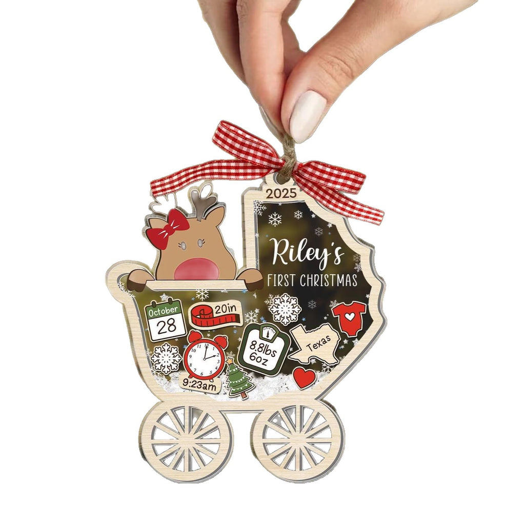 Christmas Wooden Decoration Ornament