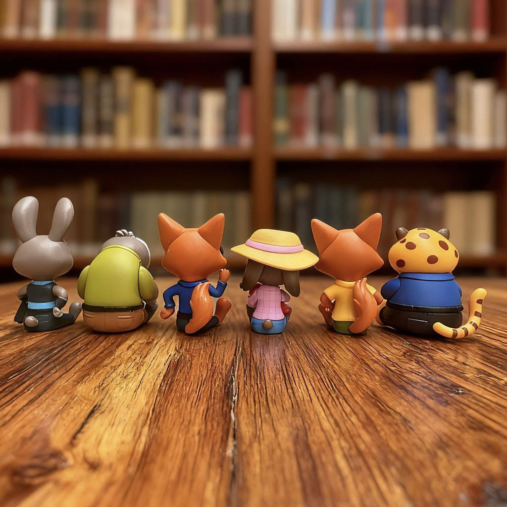 Zootopia-Actionfigur für Kinder – Überraschungsbox-Schreibtischdekoration