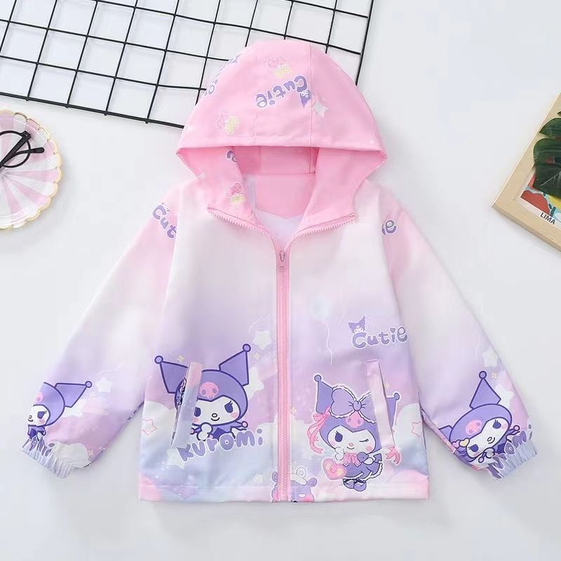 Girls’ Ombre Kuromi Hooded Jacket