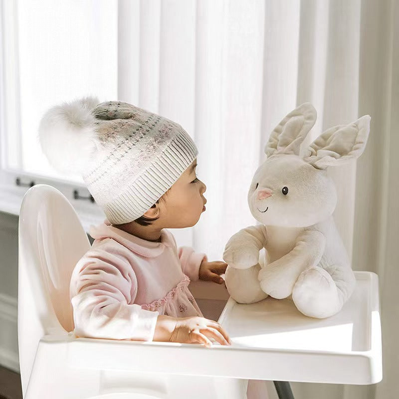 Adorable Musical Bunny Comfort Toy
