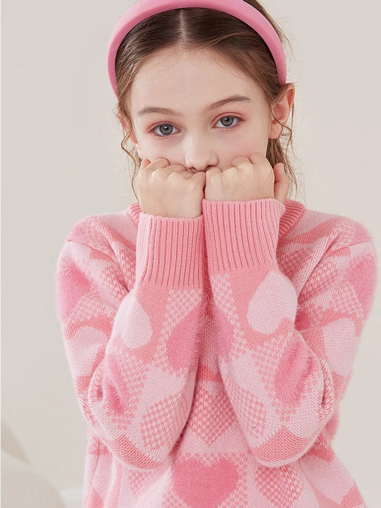 Girls Fashion Soft Sweater