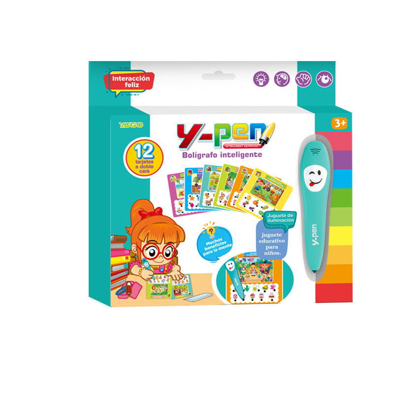 Bolígrafo de aprendizaje lógico inteligente para educación temprana para niños