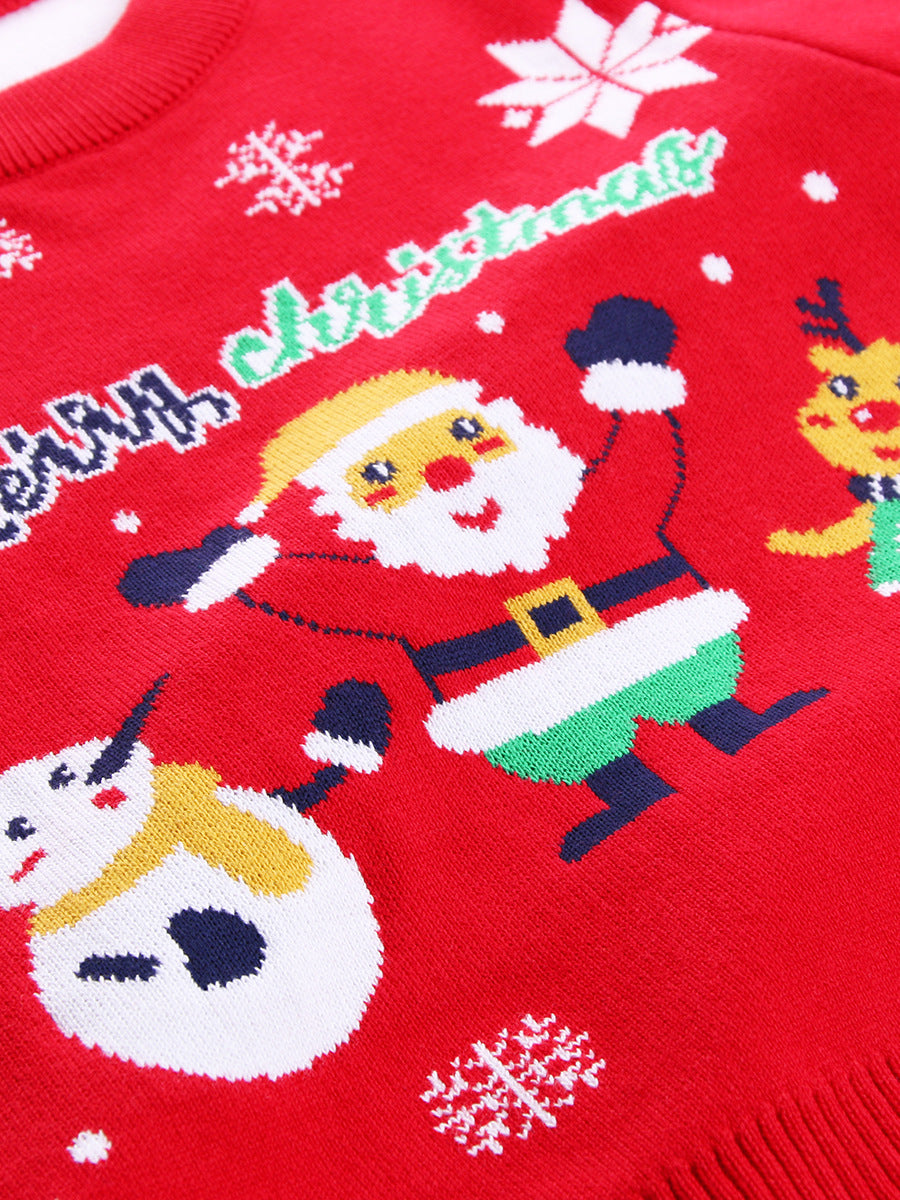 Children's Fashion Cute Long Sleeve Knit Sweater