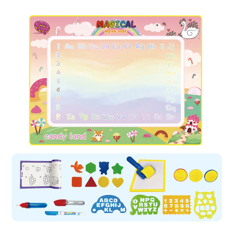 Kids Magic Water Painting Mat for Creative Drawing