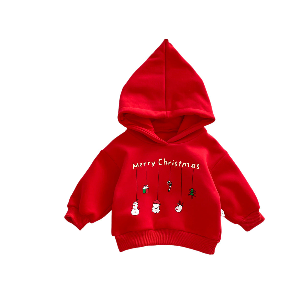 Baby Boys Girls Cute Christmas Thick Autumn Winter Hooded Fleece Hoodie