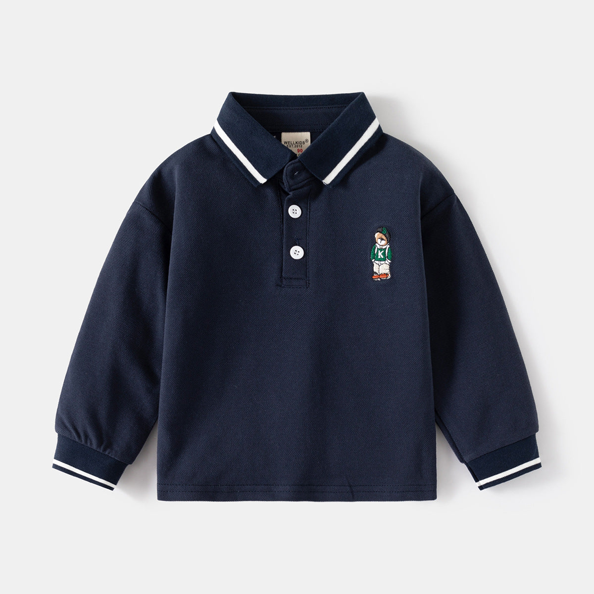 Boys Polo Shirt Baby Collared Top Trendy Kids Clothing