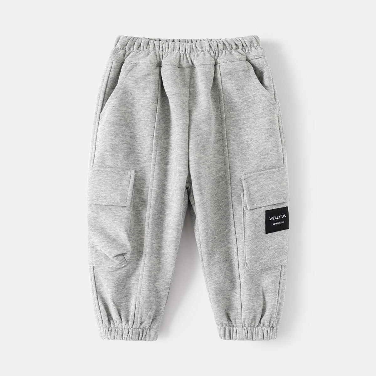 Boys Joggers Kids Sports Pants Elastic Cuff Sweatpants