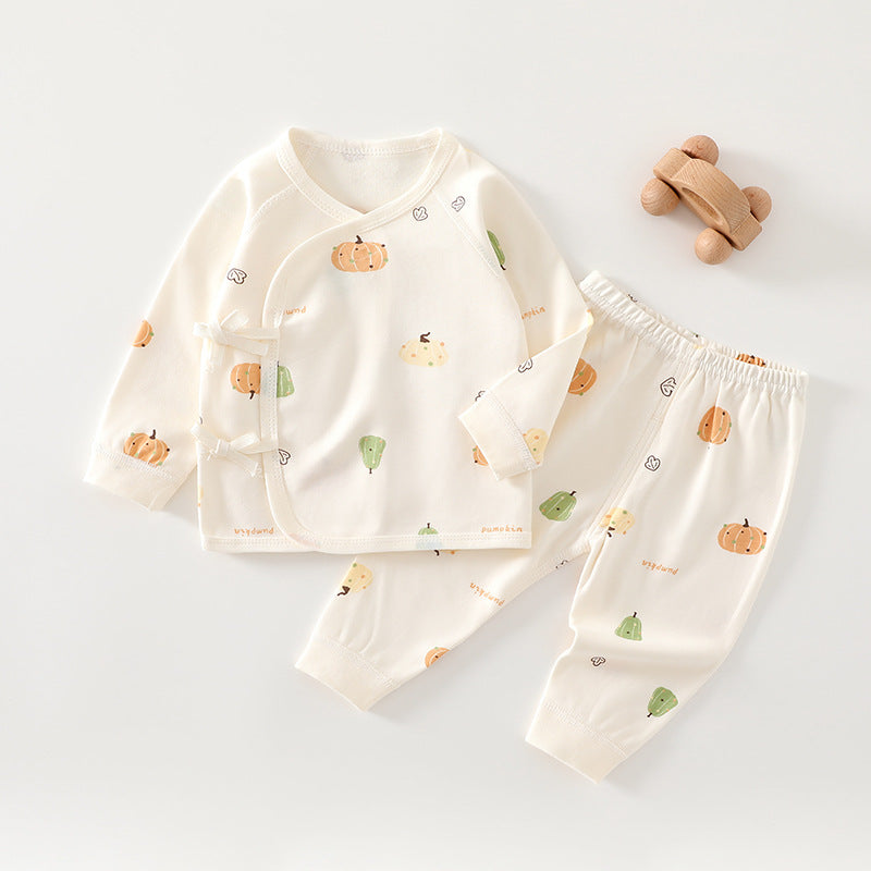 Newborn Seamless Tie Kimono Set