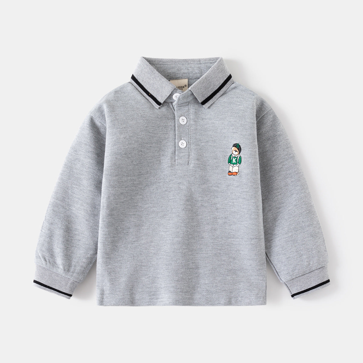 Boys Polo Shirt Baby Collared Top Trendy Kids Clothing