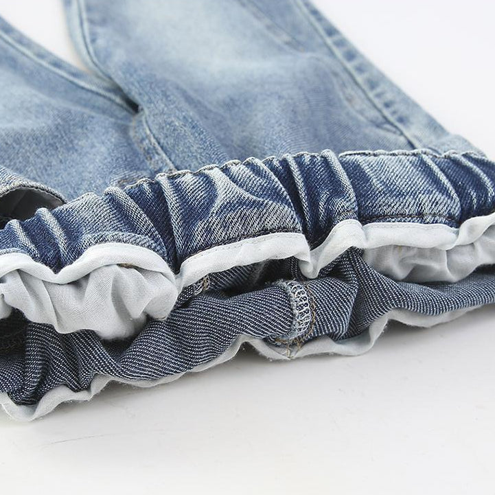 Mädchen Alltagsschmetterling Flare-Hose