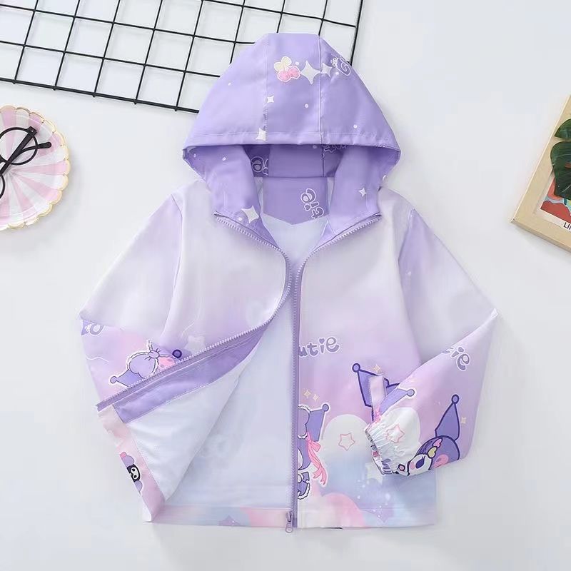 Veste à Capuche Fille Dégradé Kuromi