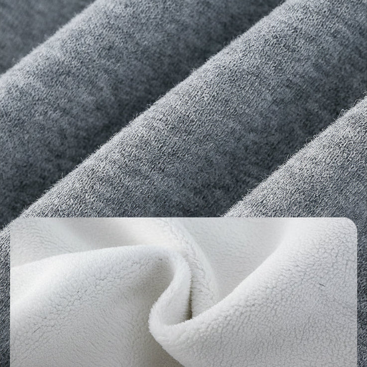 Pantalones deportivos casuales y cálidos con forro polar para niños