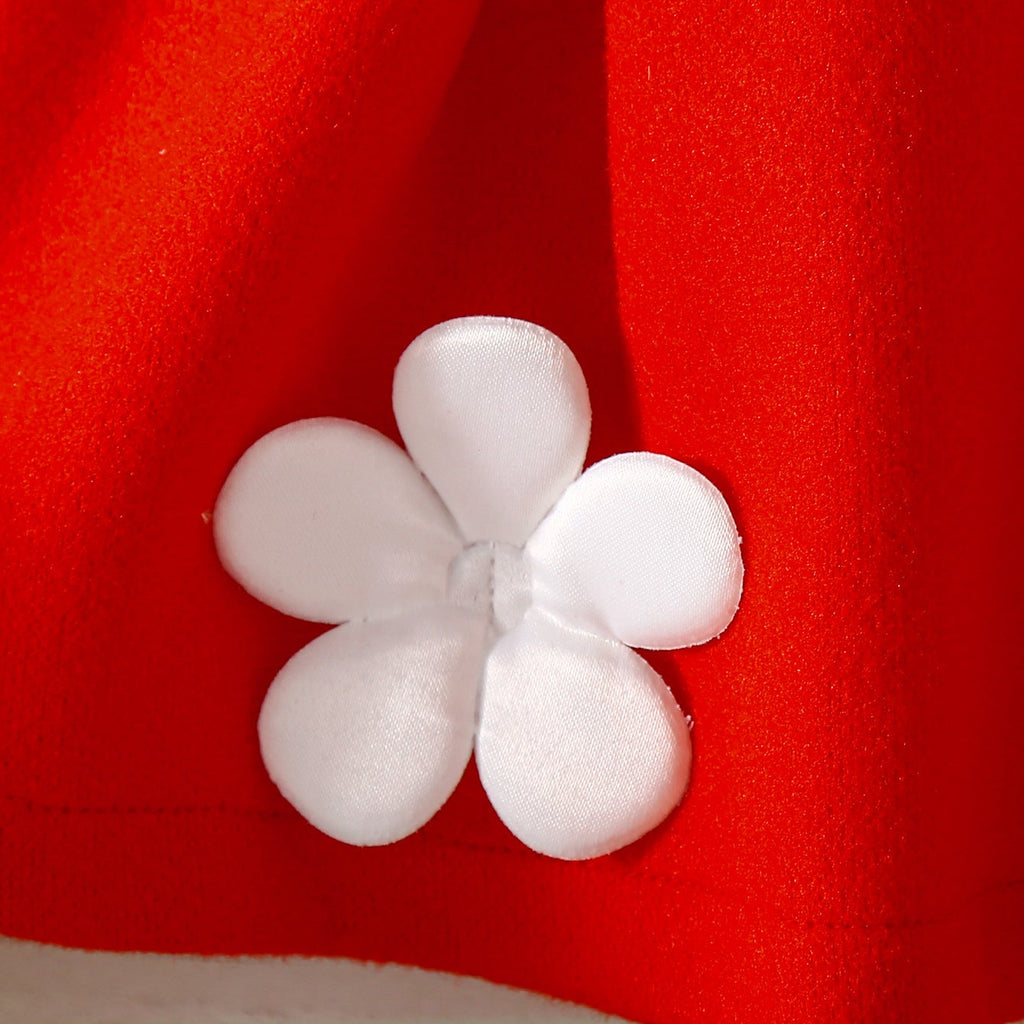 Boutique Girls’ Elegant Floral Pullover Top with Skirt and Beret – 3-Piece Designer Set