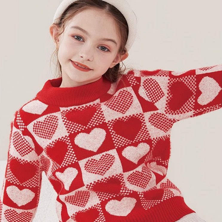 Girls Fashion Soft Sweater