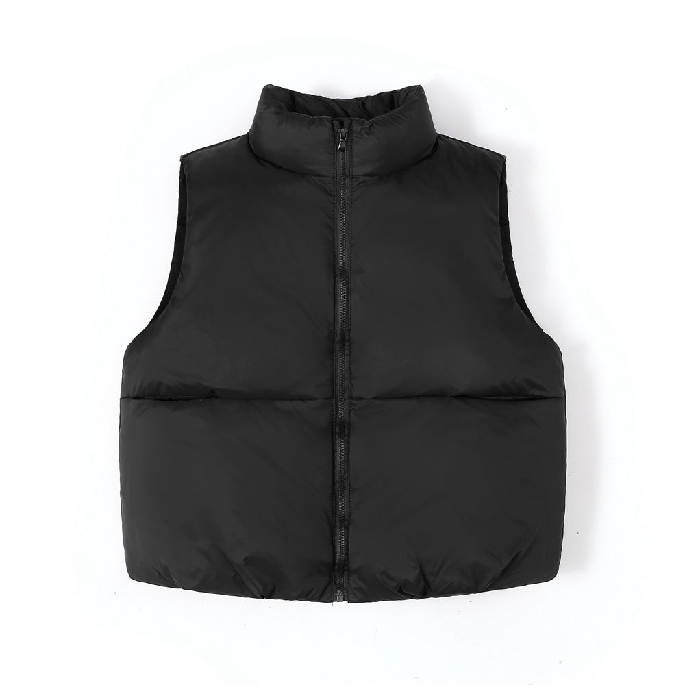 Kids Family Matching Down Vest Warm Sleeveless Jacket