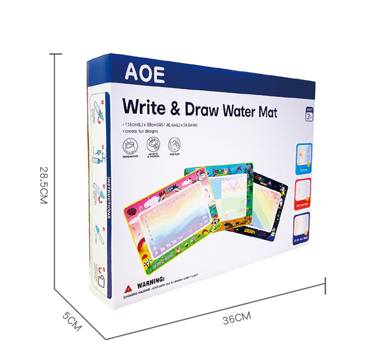 Kids Magic Water Painting Mat for Creative Drawing