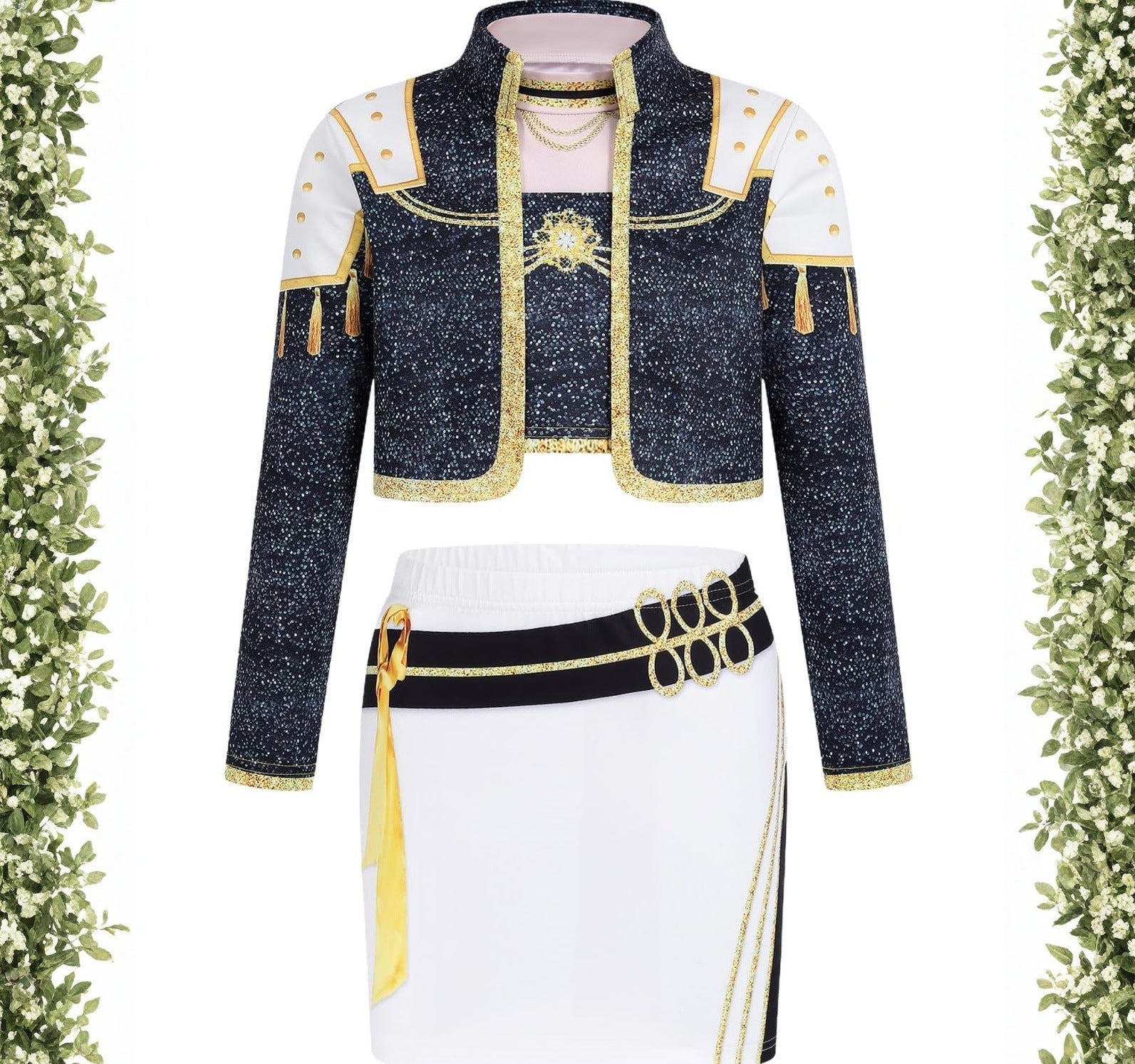 Children's Demon Hunter Halloween Cosplay Costume Set