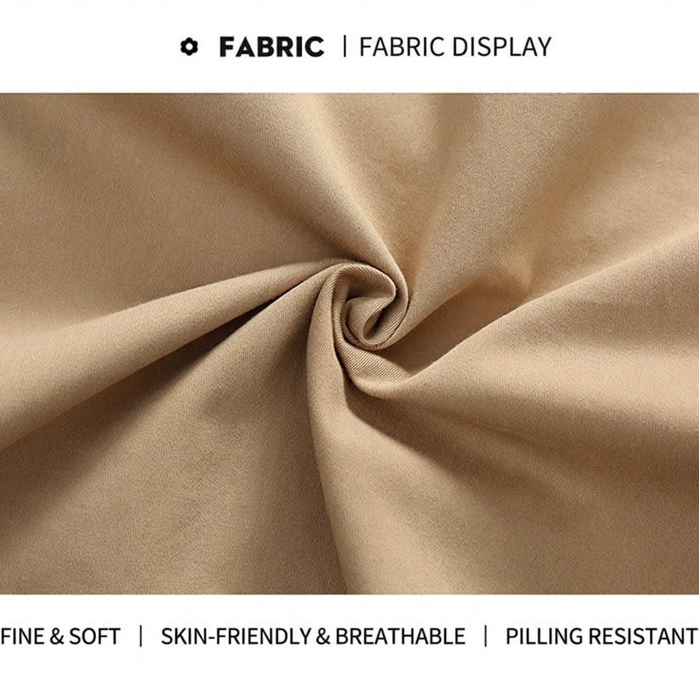 Mädchen Trenchcoat im französischen Stil mit Kontrastkragen und zweireihiger Knopfleiste in mittlerer Länge