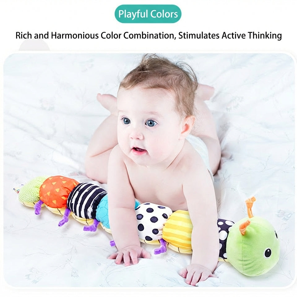 Baby Soft Plush Caterpillar Sensory Comfort Toy