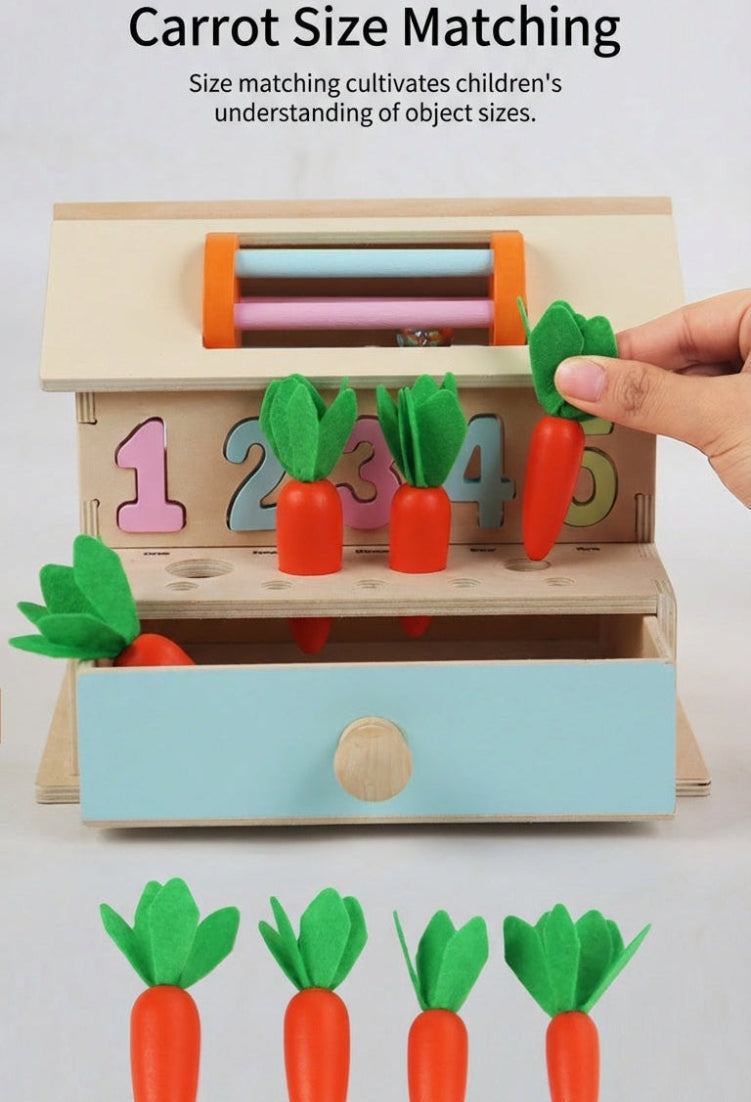Wooden Montessori Early Education Learning Toy for Kids