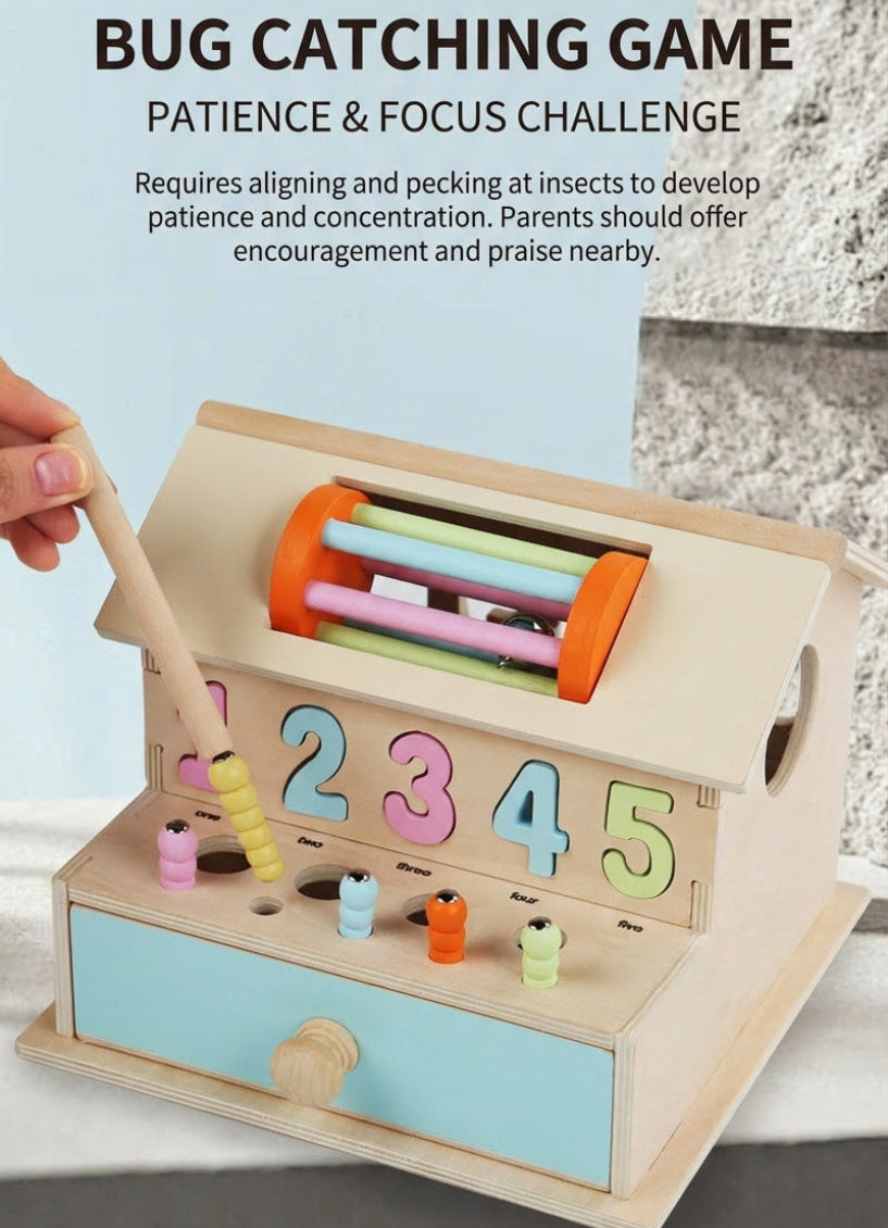 Wooden Montessori Early Education Learning Toy for Kids