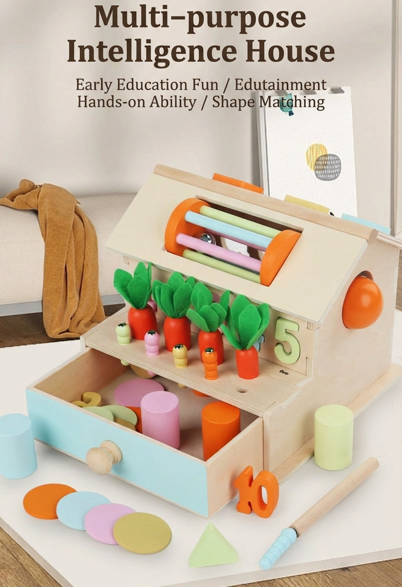 Wooden Montessori Early Education Learning Toy for Kids